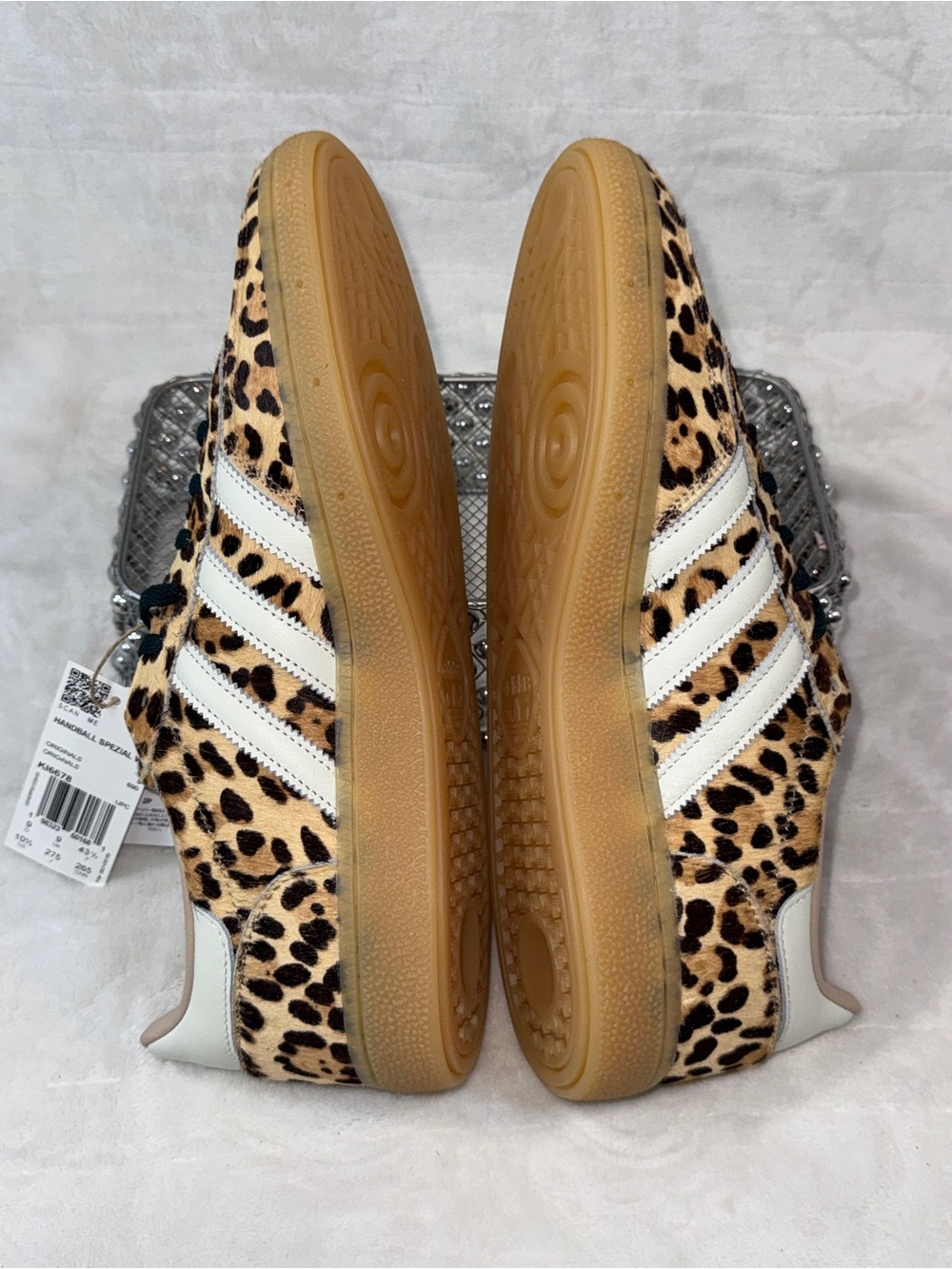 Adidas Handball Spezial W Leopard Sneakers Wmns 10.5/Mens 9 KI6678 - Picture 16 of 16